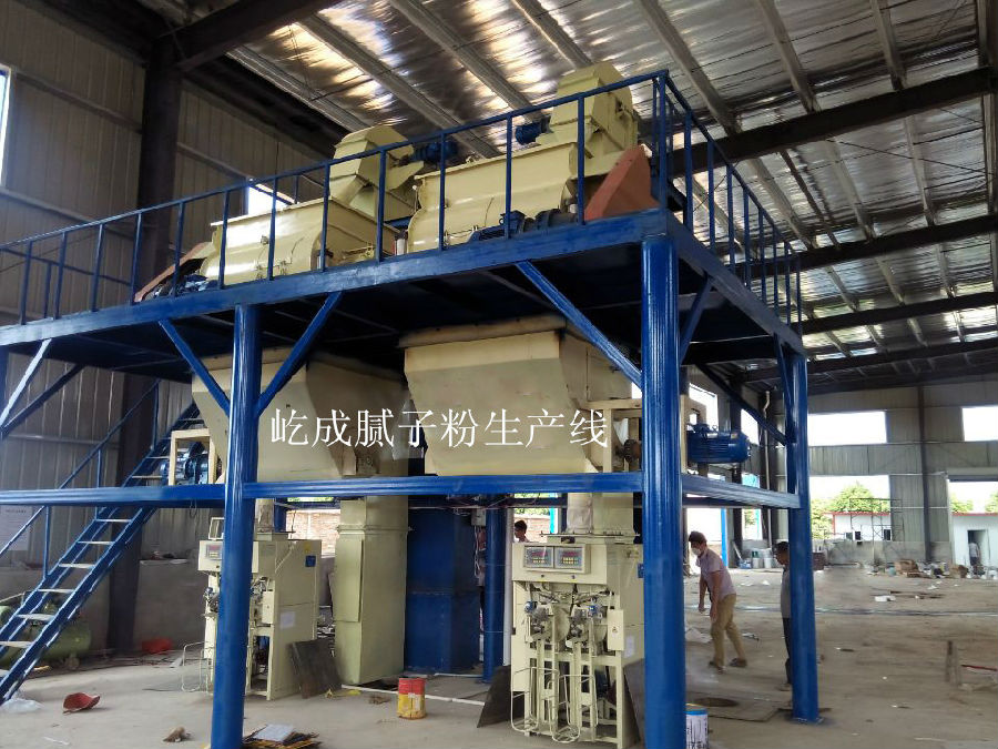 膩子粉生產(chǎn)線的使用優(yōu)勢