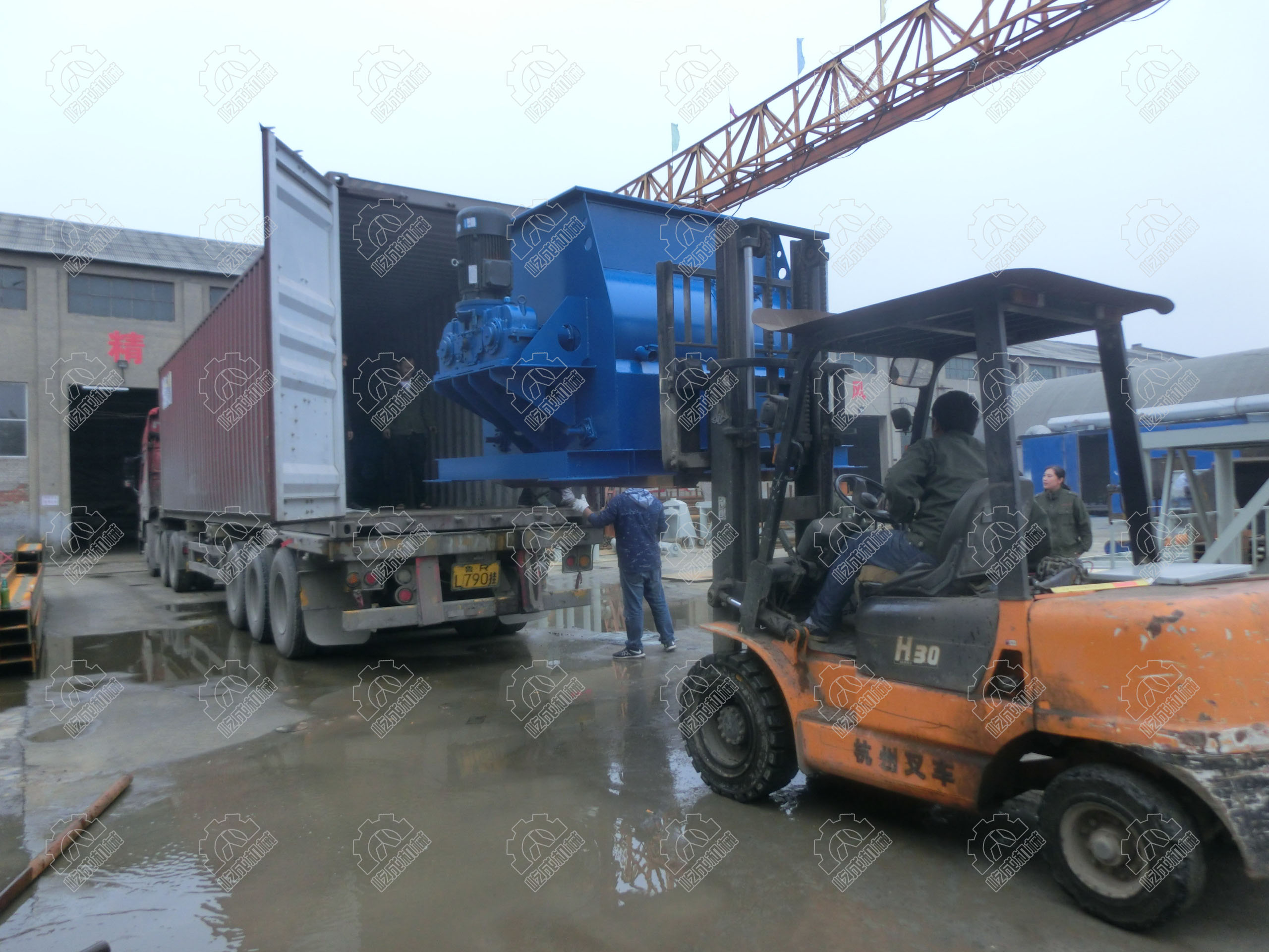 沙特阿拉伯干粉砂漿設(shè)備方案參考，朋友們有福啦