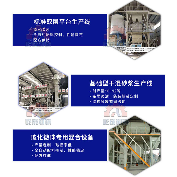 3.抗裂砂漿生產(chǎn)線